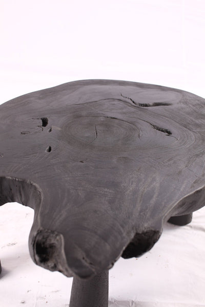 Black Living Edge One Slab Coffee Table 332 - Dyag East