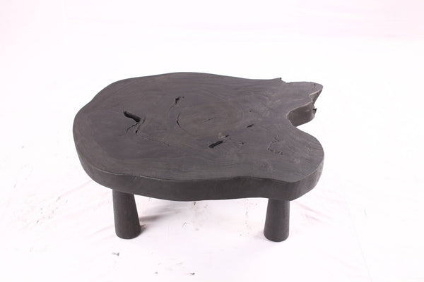 Black Living Edge One Slab Coffee Table 332 - Dyag East