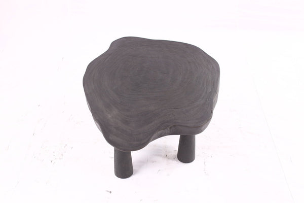Black Living Edge One Slab Coffee Table 333 - Dyag East