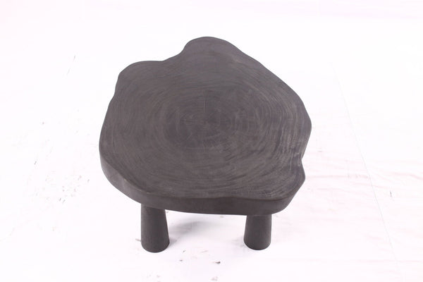 Black Living Edge One Slab Coffee Table 333 - Dyag East