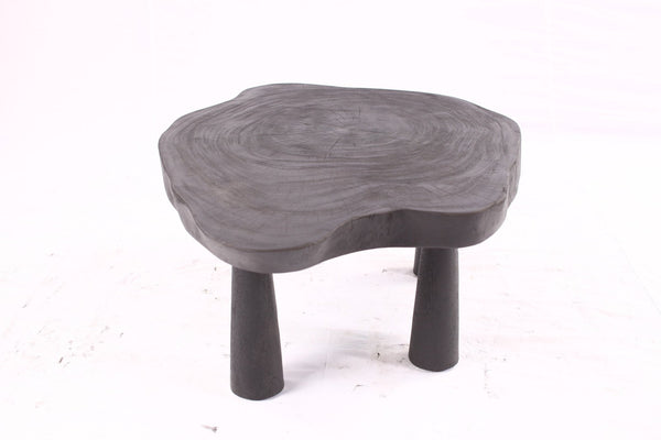 Black Living Edge One Slab Coffee Table 333 - Dyag East