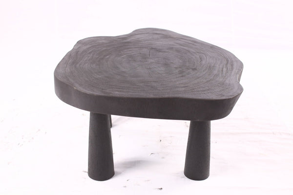 Black Living Edge One Slab Coffee Table 333 - Dyag East