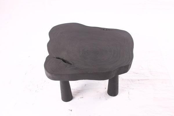 Black Living Edge One Slab Coffee Table 334 - Dyag East