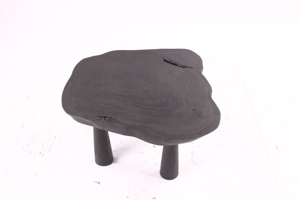 Black Living Edge One Slab Coffee Table 334 - Dyag East
