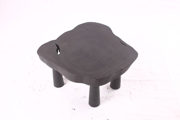 Black Living Edge One Slab Coffee Table 334 - Dyag East
