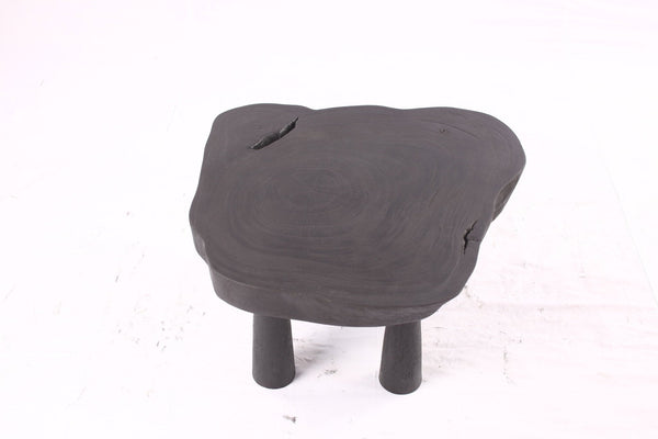 Black Living Edge One Slab Coffee Table 334 - Dyag East