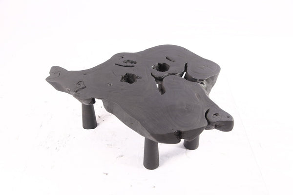 Black Living Edge One Slab Coffee Table 335 - Dyag East