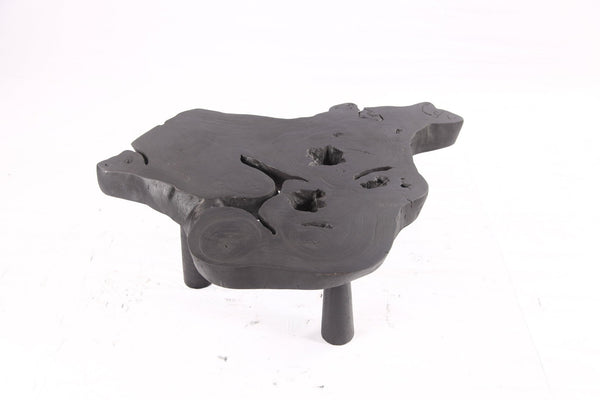 Black Living Edge One Slab Coffee Table 335 - Dyag East