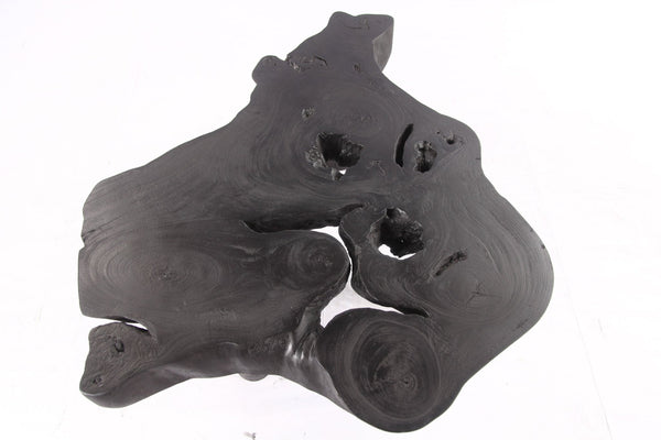 Black Living Edge One Slab Coffee Table 335 - Dyag East