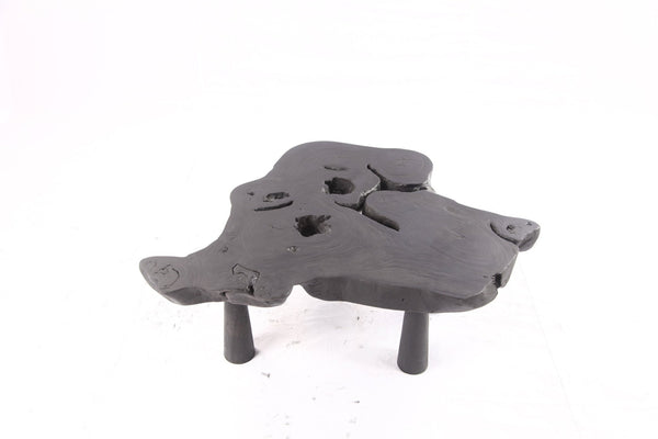 Black Living Edge One Slab Coffee Table 335 - Dyag East