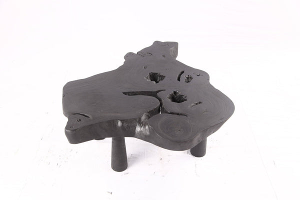 Black Living Edge One Slab Coffee Table 335 - Dyag East