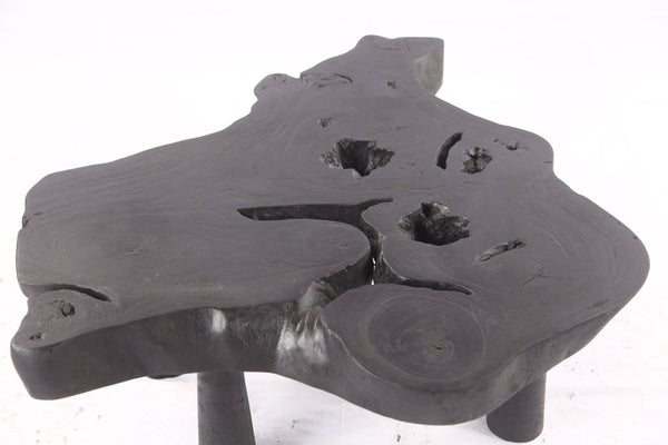 Black Living Edge One Slab Coffee Table 335 - Dyag East