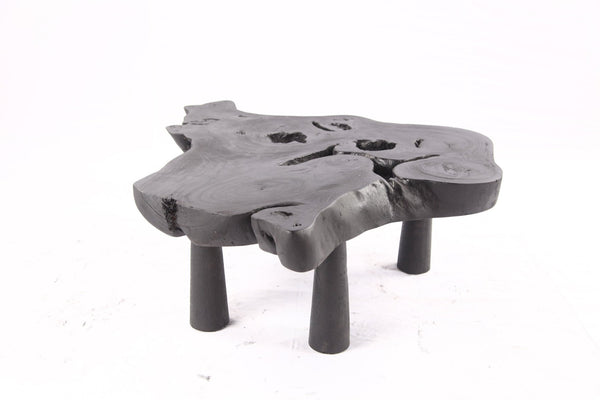 Black Living Edge One Slab Coffee Table 335 - Dyag East