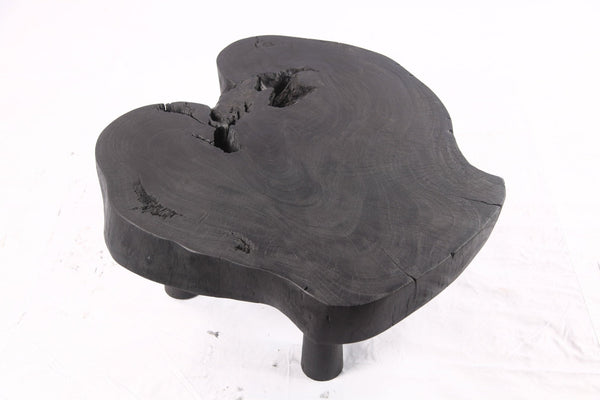 Black Living Edge One Slab Coffee Table 336 - Dyag East
