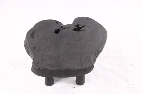 Black Living Edge One Slab Coffee Table 336 - Dyag East