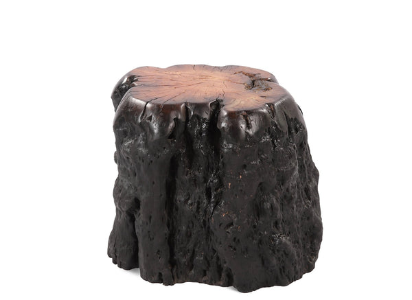 Black Lychee Living Edge Accent or Side Table or Stool 1 - Dyag East