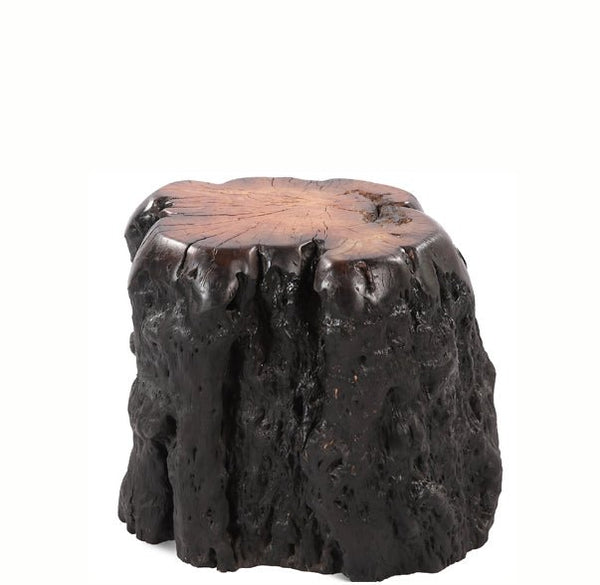 Black Lychee Living Edge Accent or Side Table or Stool 1 - Dyag East