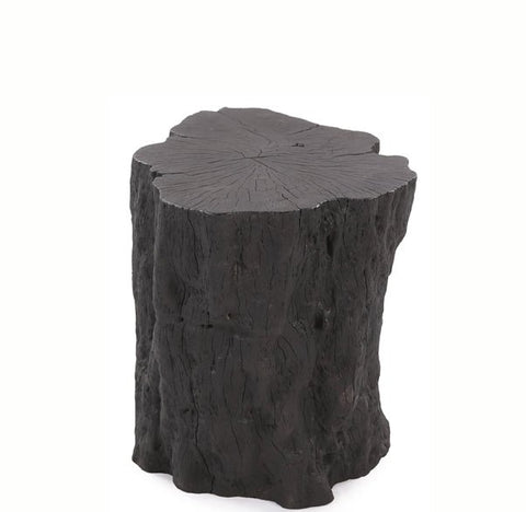Black Lychee Living Edge Accent or Side Table or Stool 4 - Dyag East