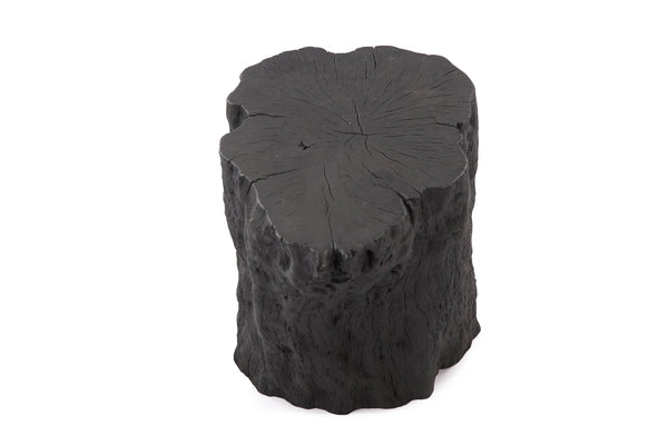Black Lychee Living Edge Accent or Side Table or Stool 4 - Dyag East