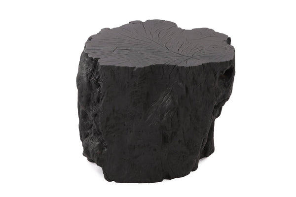 Black Lychee Living Edge Accent or Side Table or Stool 5 - Dyag East