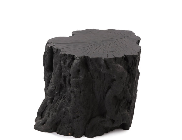 Black Lychee Living Edge Accent or Side Table or Stool 5 - Dyag East
