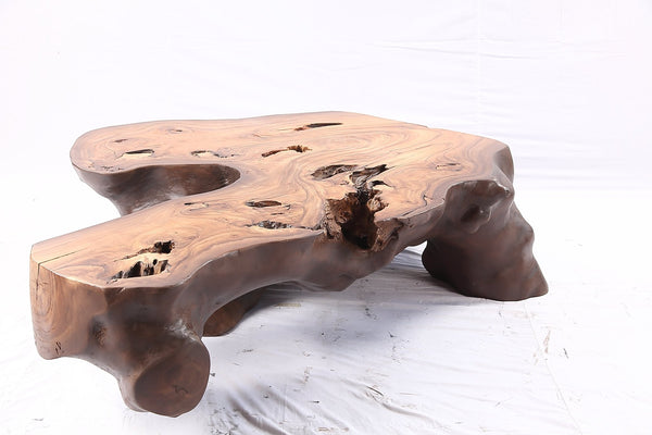 Brown Free Form Organic Coffee Table - Dyag East