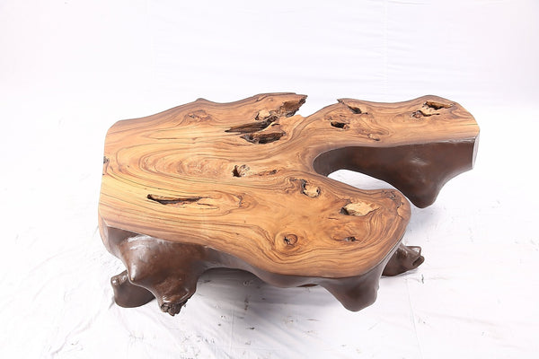 Brown Free Form Organic Coffee Table - Dyag East