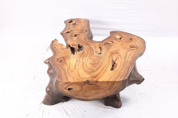 Brown Free Form Organic Coffee Table - Dyag East