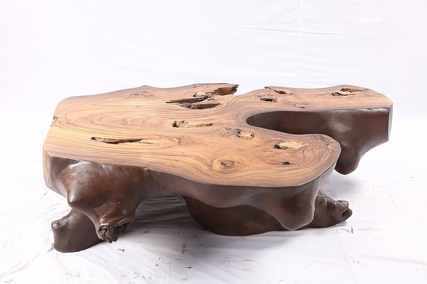 Brown Free Form Organic Coffee Table - Dyag East