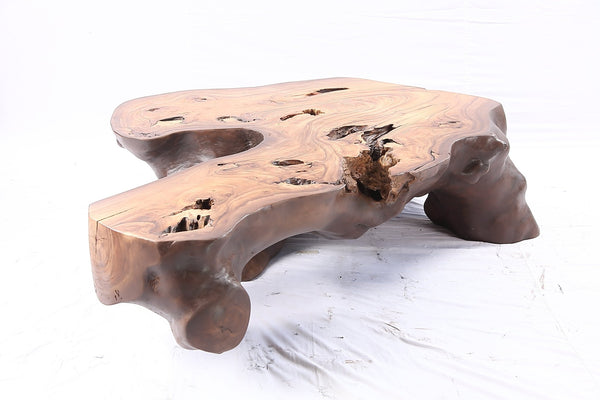 Brown Free Form Organic Coffee Table - Dyag East