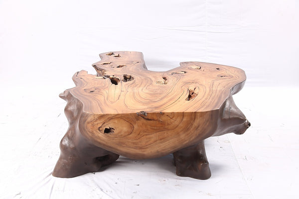 Brown Free Form Organic Coffee Table - Dyag East