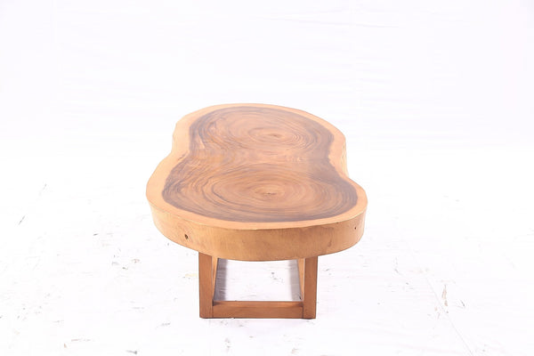 Brown Living Edge Oval Coffee Table 92 - Dyag East