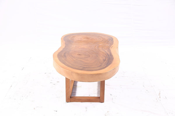 Brown Living Edge Oval Coffee Table 92 - Dyag East