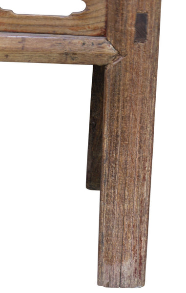 Carved Early 19th Century Elm Console - Dyag East
