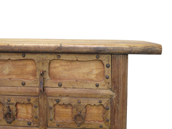 Carved Early 19th Century Elm Console - Dyag East