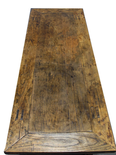 Carved Elm Dual-Drawer Cabinet - Dyag East