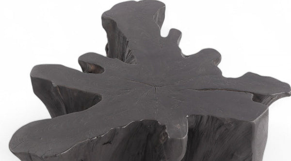 Charred Black Teak Root Coffee Table - Dyag East