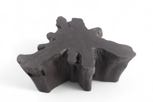 Charred Black Teak Root Coffee Table - Dyag East