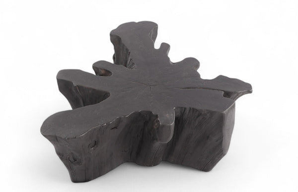 Charred Black Teak Root Coffee Table - Dyag East