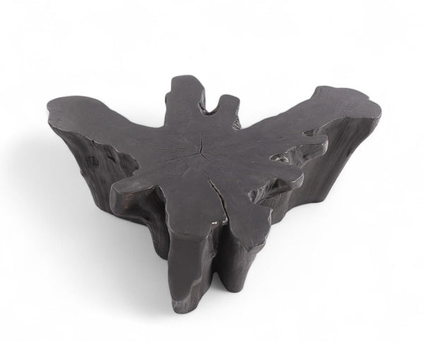 Charred Black Teak Root Coffee Table - Dyag East