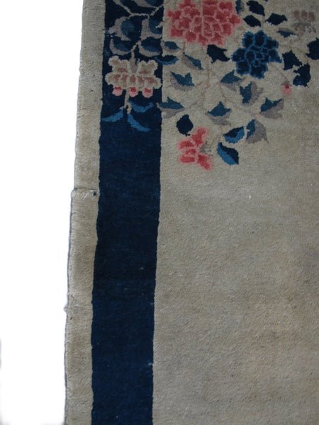 Chinese Art Deco Rug, 5 ft 8 in x 3 ft - Dyag East