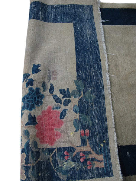 Chinese Art Deco Rug, 5 ft 8 in x 3 ft - Dyag East