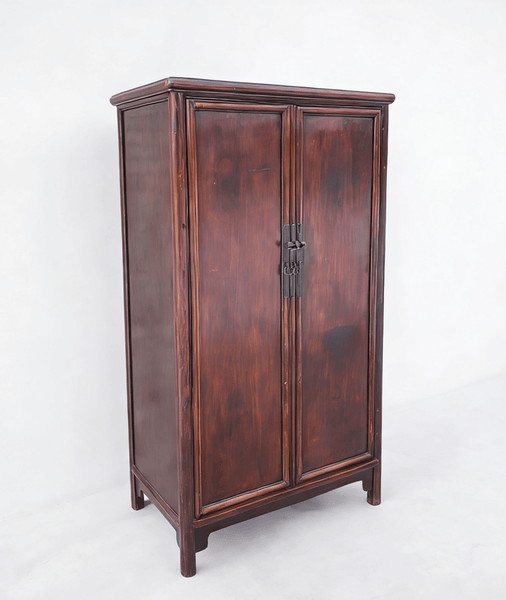 Classic Square - Corner Catalpa Armoire - Dyag East