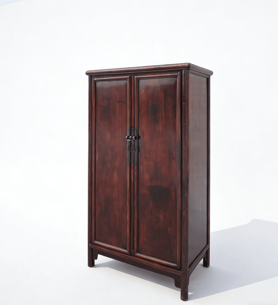 Classic Square - Corner Catalpa Armoire - Dyag East
