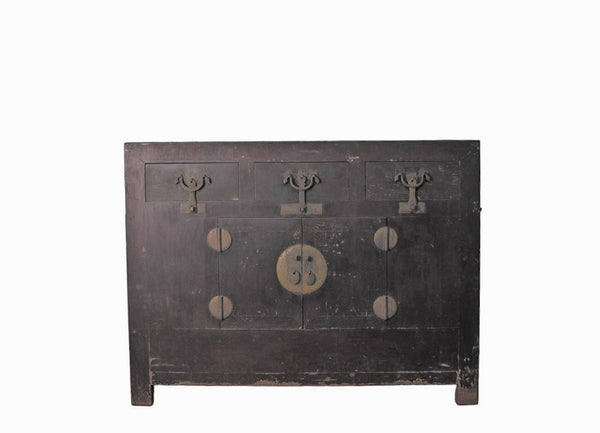 Dark Brown Antique Chinese Sideboard - Dyag East
