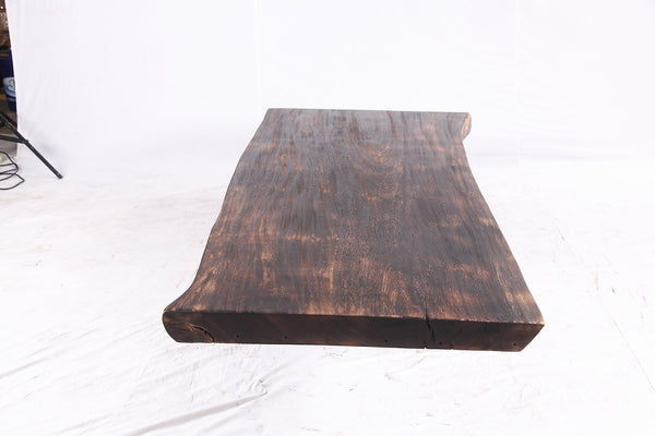 Dark Brown Single Slab Coffee Table - Dyag East