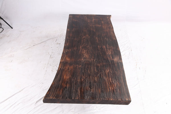 Dark Brown Single Slab Coffee Table - Dyag East