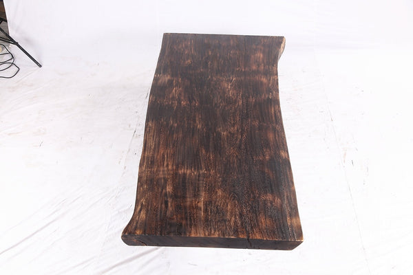 Dark Brown Single Slab Coffee Table - Dyag East
