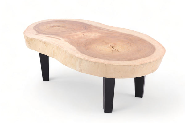 Double Ring Living Edge Coffee Table - Dyag East
