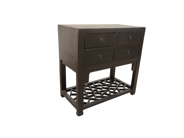 Early 20th Century 4 Drawer Accent Table - Dyag East